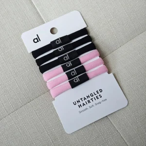 Women's Sports Yoga Untangled Hair Tie 6 Pcs.
