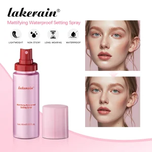 Mattifying Waterproof Setting Spray Glossy Matte Base For All Skin