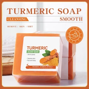 Turmeric Soap Body Cleaning and Skin Brightening.