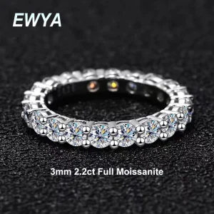 Diamond Engagement Ring For Women S925 Silver.